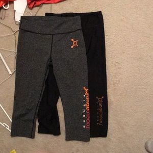 Orange theory leggings